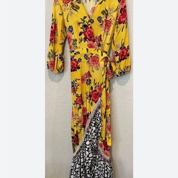 Farm Rio sunlit floral maxi dress - Picture 4 of 10